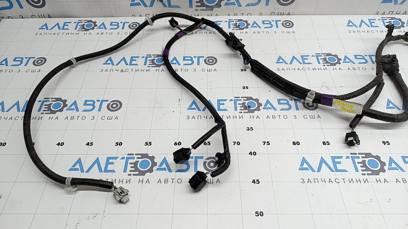 Toyota Prius 50 19-22 rear bumper wiring for 6 parking sensors and BSM
