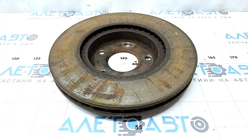 Front right brake disc for Nissan Rogue 21-26 296/26mm rusty