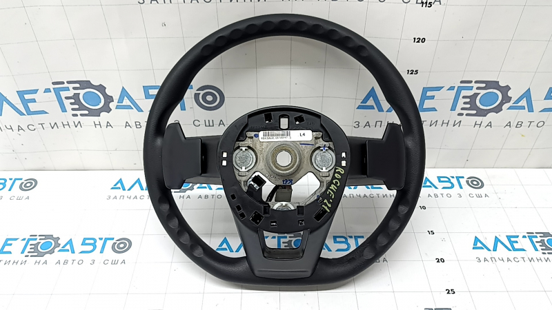 Nissan Rogue 22-26 black rubber steering wheel with buttons and paddle shifters