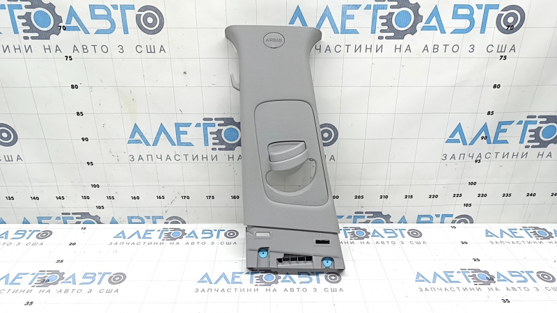 Left upper center pillar trim for Hyundai Tucson 16-21, gray, scratched