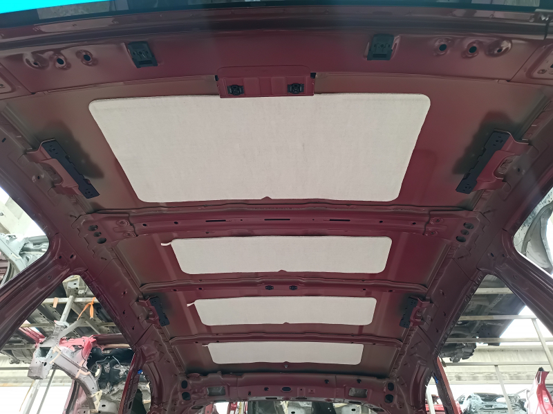 Metal roof for Hyundai Tucson 16-21 without panoramic windows, on the body, with bumpers