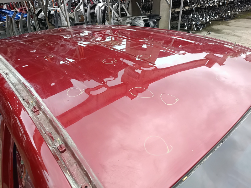 Metal roof for Hyundai Tucson 16-21 without panoramic windows, on the body, with bumpers