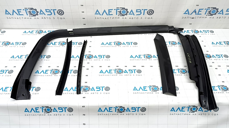 BMW X7 G07 19-26 rear right inner door frame for curtain, 5 parts, 1 part melted