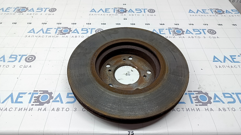 Front right brake disc for Honda Civic XI FE/FL 22-26 282/23mm, rusty