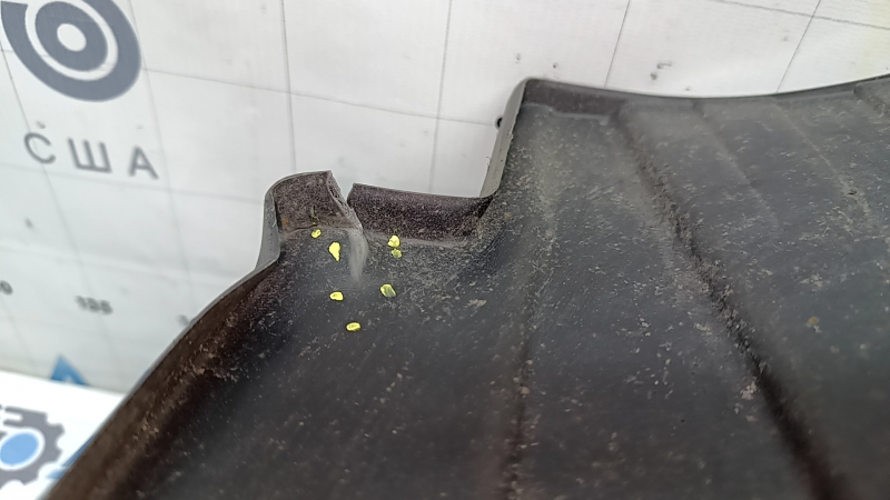 Right fuel tank guard Toyota Prius 50 19-22 AWD tears, cracks, scuffs