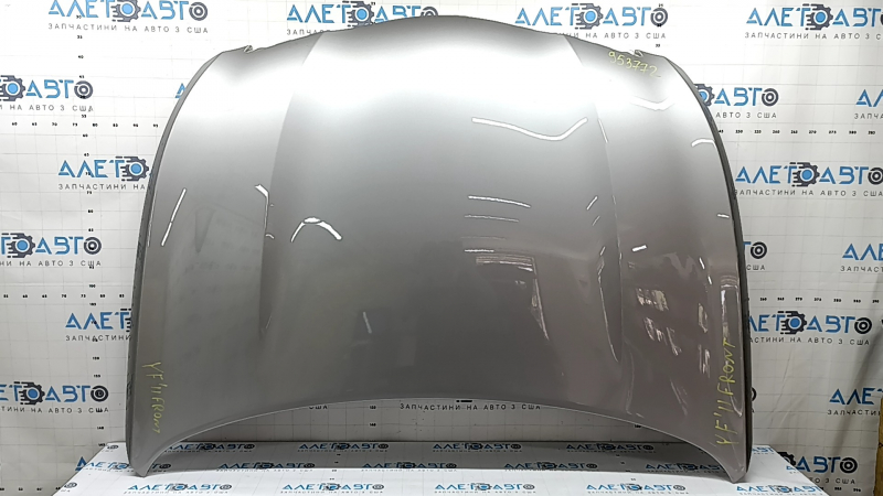 Hyundai Sonata 11-15 bare hood, steel, FHM silver