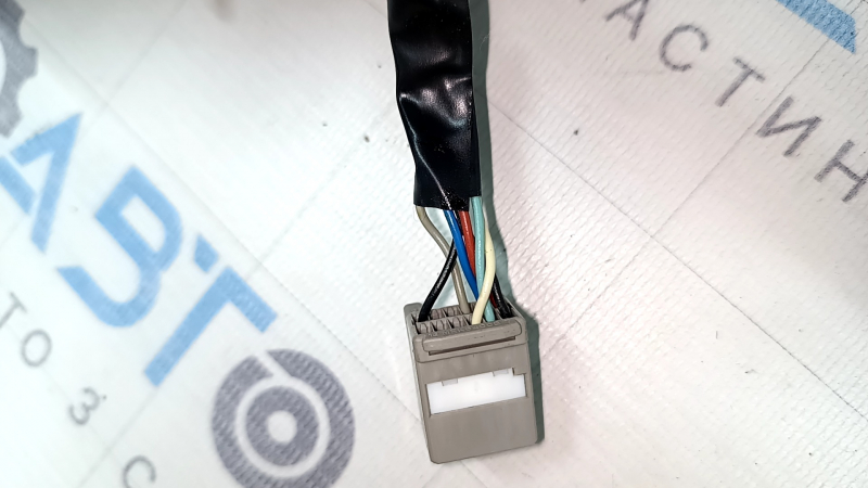 Right side mirror assembly for Hyundai Sonata 11-15, 7 pins, turn signal, heated, silver, worn