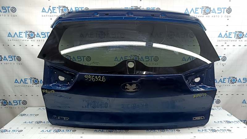 Kia Niro 17-19 bare trunk door with glass, tinted, blue C3U