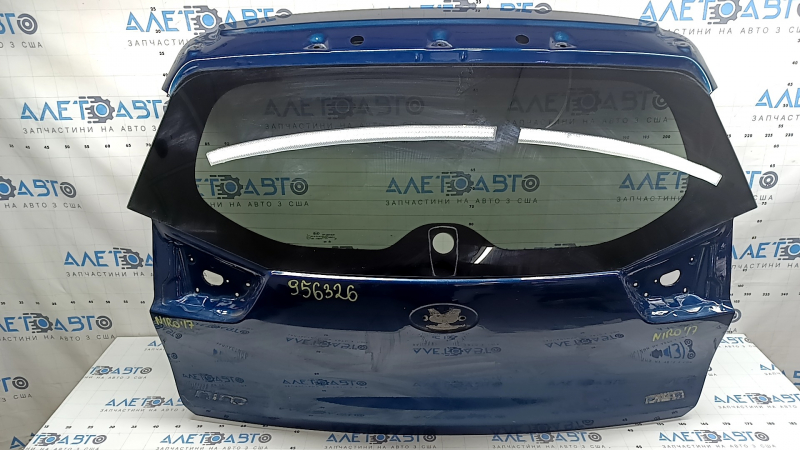 Kia Niro 17-19 bare trunk door with glass, tinted, blue C3U