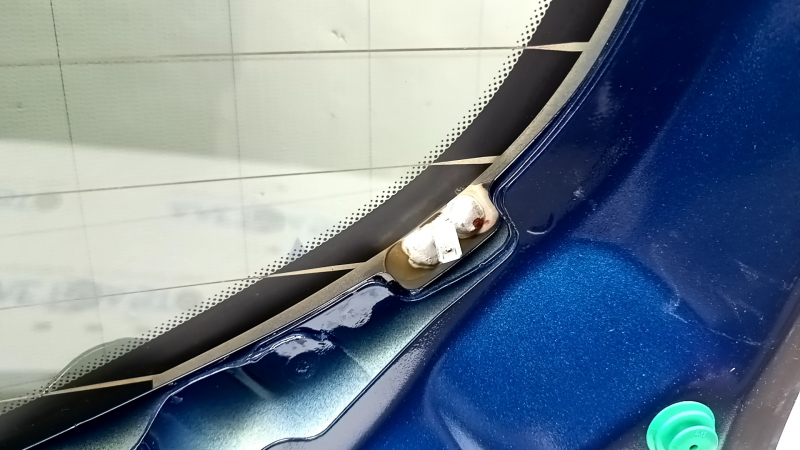 Kia Niro 17-19 bare trunk door with glass, tinted, blue C3U
