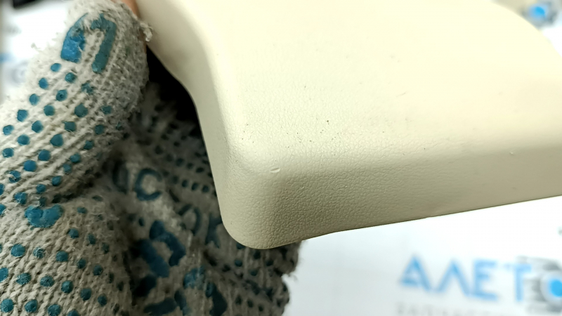 Rear right passenger seat runner cover for Lexus RX350 RX450h 10-15 beige, scratches