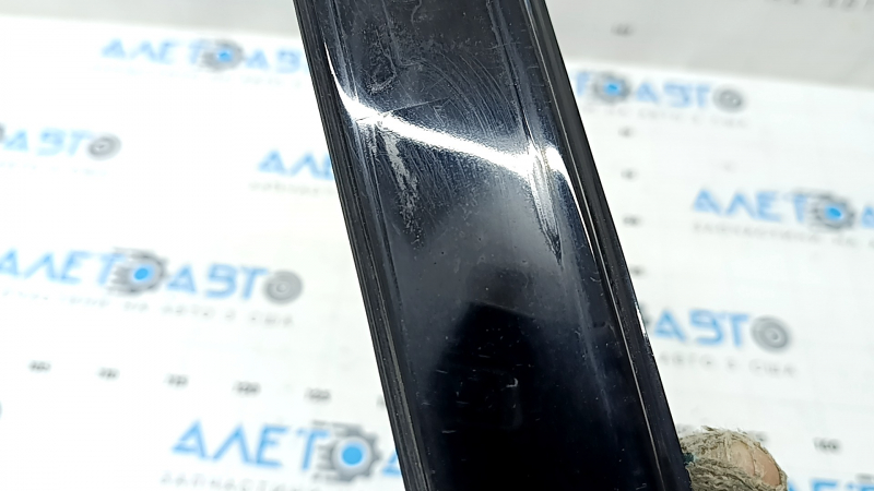 Rear left roof lining for Hyundai Santa FE 19-23 under roof rail and sunroof, glossy black, worn