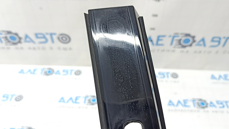 Rear left roof lining for Hyundai Santa FE 19-23 under roof rail and sunroof, glossy black, worn