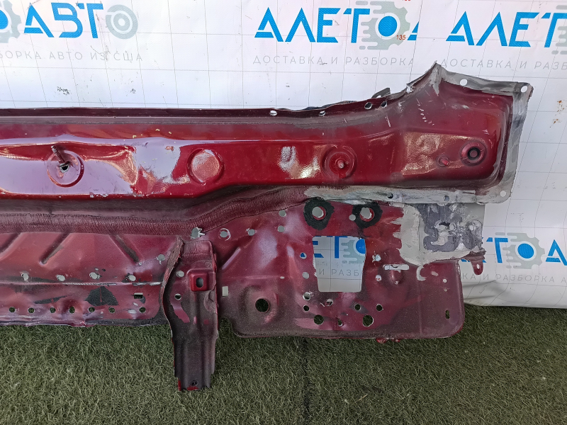 Rear panel VW Tiguan 18-24 2-piece, on the body, red