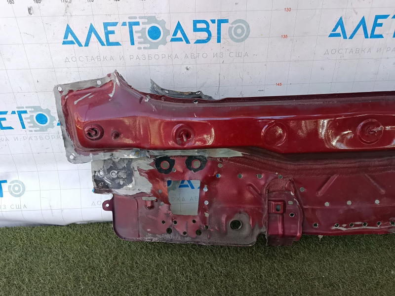 Rear panel VW Tiguan 18-24 2-piece, on the body, red