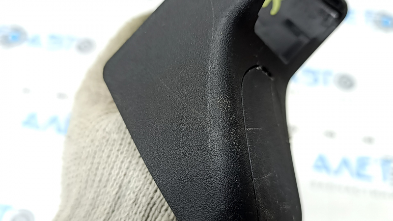 Rear right passenger seat runner cover for Hyundai Santa FE 21-23, black, scratches