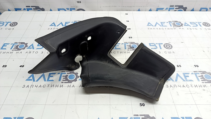 Left tailgate hinge trim for Land Rover Range Rover Velar 18-23, black, on the body, bumper