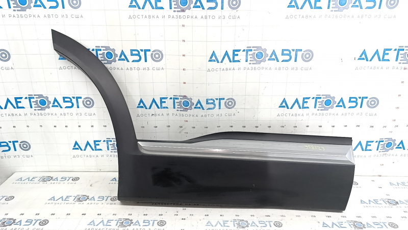 Lower rear right door trim for Hyundai Santa FE 21-23, chrome, scratches, broken fastener