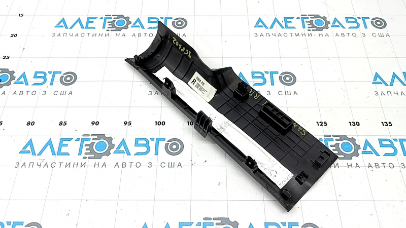 Rear right door sill trim for Hyundai Santa FE 21-23, black, scratches, worn