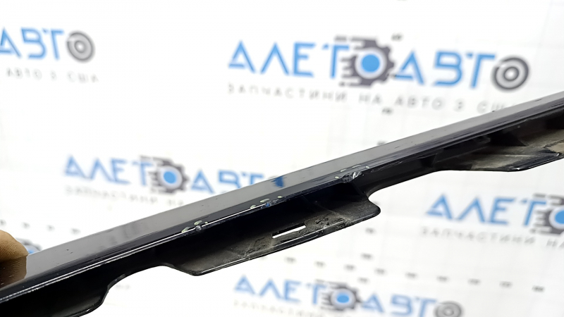 Front bumper trim under the right headlight for Honda Accord 18-20, gloss black, bumpers