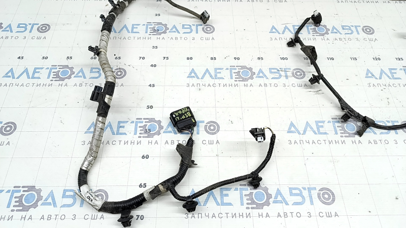 Rear bumper wiring for a 2021-2024 Ford Bronco Sport without parking sensors