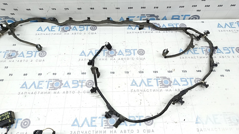 Rear bumper wiring for a 2021-2024 Ford Bronco Sport without parking sensors