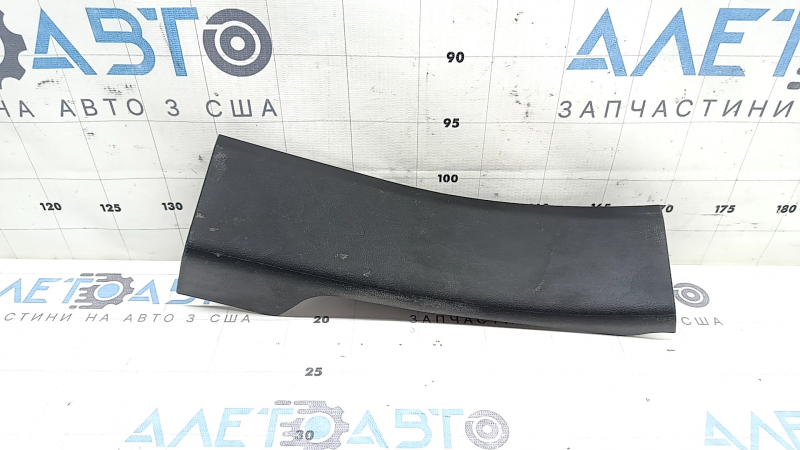Rear right door sill plate for 2021-2026 Ford Bronco Sport, black, scratches