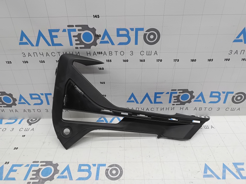 Right lower grille trim for the front bumper of the BMW X1 F48 20-22 Basis, X-line for parking sensors and LED fog lights, structure