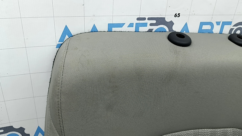 Backrest of the rear row of seats, 2nd row, right, Kia Sportage 20-22, gray fabric, LX, without headrests, needs cleaning, wrinkled