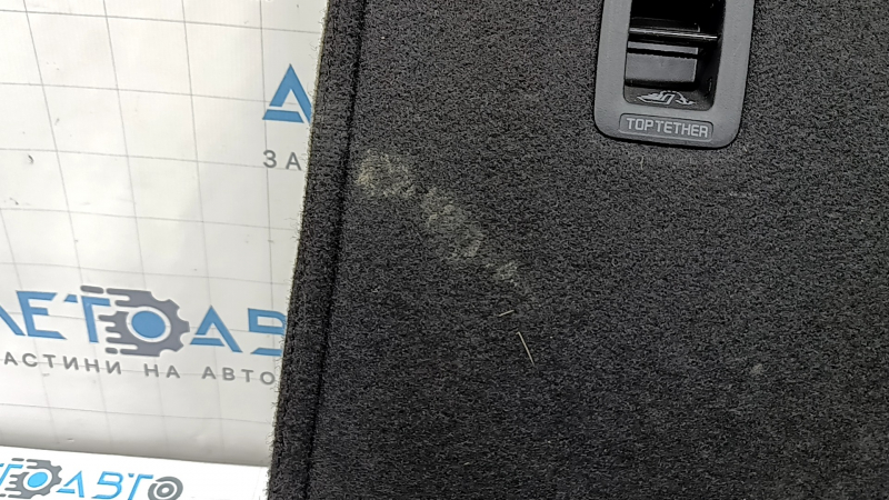 Backrest of the rear row of seats, 2nd row, right, Kia Sportage 20-22, gray fabric, LX, without headrests, needs cleaning, wrinkled