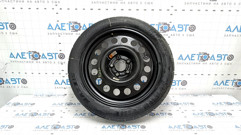 The spare tire on the Ford Bronco Sport 21-23 D17 155/70 space saver is melted.