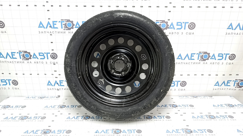 The spare tire on the Ford Bronco Sport 21-23 D17 155/70 space saver is melted.