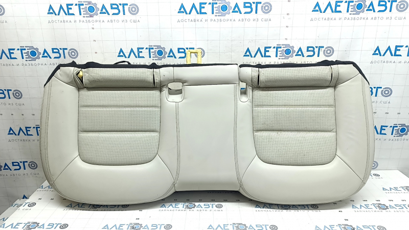 Rear seat cushion, 2nd row, Mazda CX-5 17-18, gray leather with perforation, heated, dry-cleanable