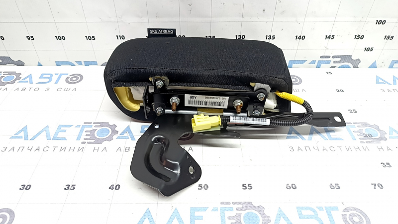 Rear right seat airbag for Nissan Rogue Sport 19-22, black fabric