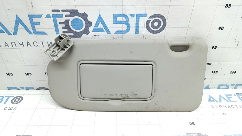Left visor for Nissan Rogue Sport 17-22 without sunroof, simple, without hook, dry-cleanable