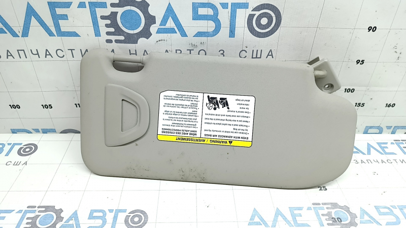 Left visor for Nissan Rogue Sport 17-22 without sunroof, simple, without hook, dry-cleanable