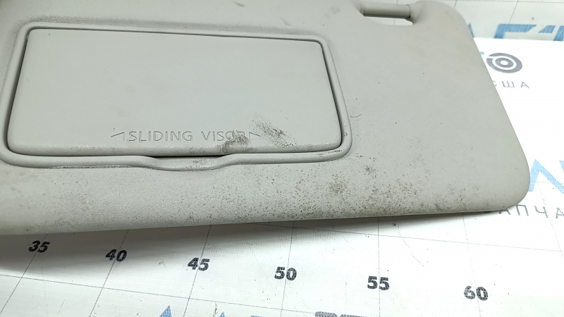 Left visor for Nissan Rogue Sport 17-22 without sunroof, simple, without hook, dry-cleanable