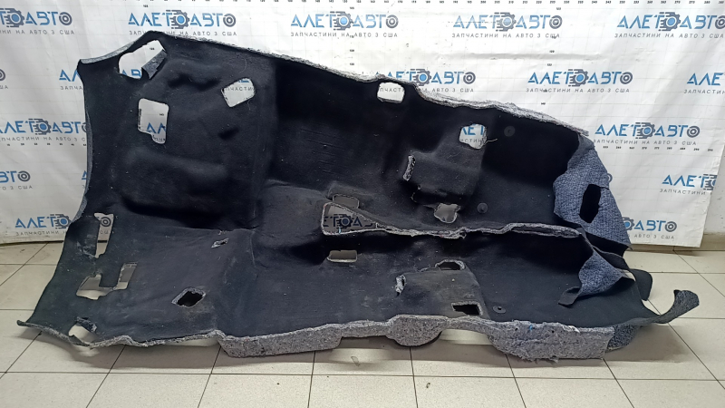 Ford Bronco Sport 2021-2026 black fabric floor covering, cleanable