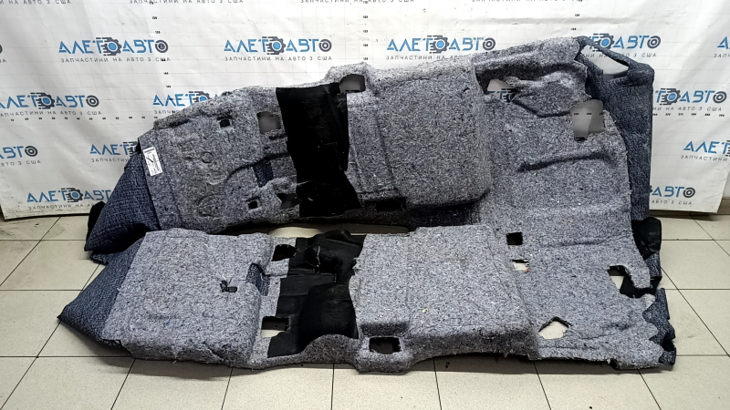 Ford Bronco Sport 2021-2026 black fabric floor covering, cleanable