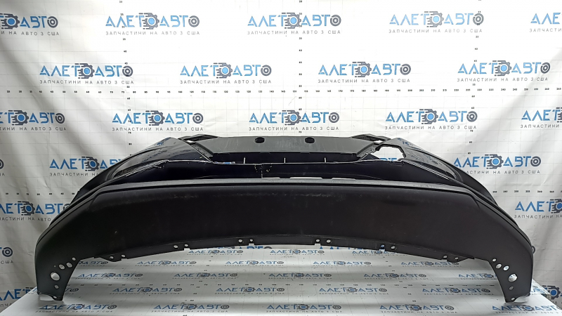 Front bumper bare Nissan Rogue Sport 20-22 black, scratches, cracked