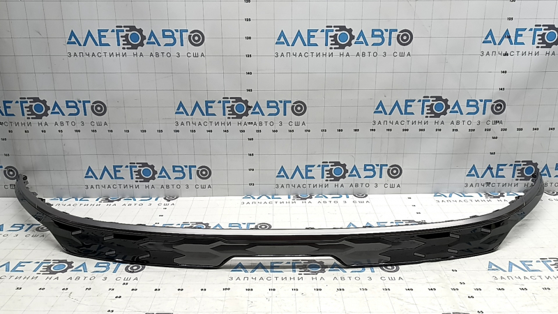 Upper radiator grille trim for Kia Niro 23-25, gloss black