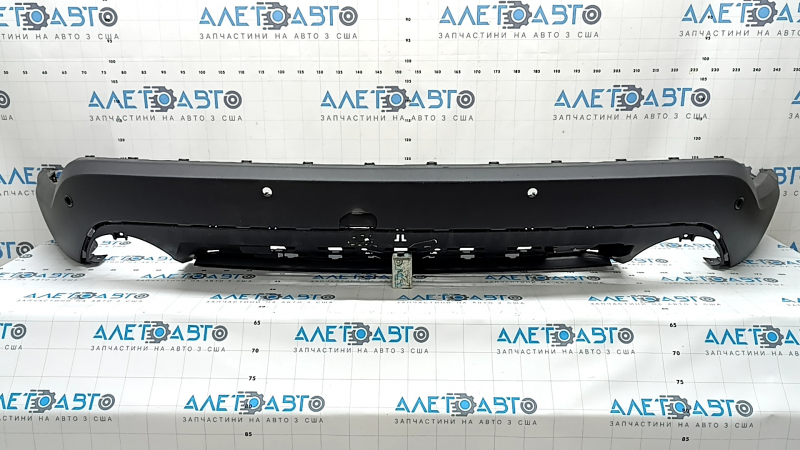 Ford Edge 19-24 rear bumper lip for parking sensors, without towing hook and hitch, structure, dented, torn