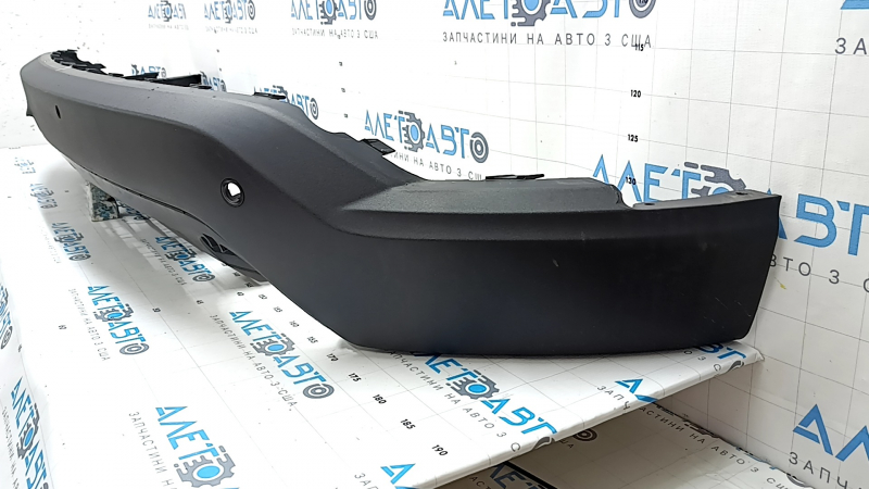 Ford Edge 19-24 rear bumper lip for parking sensors, without towing hook and hitch, structure, dented, torn