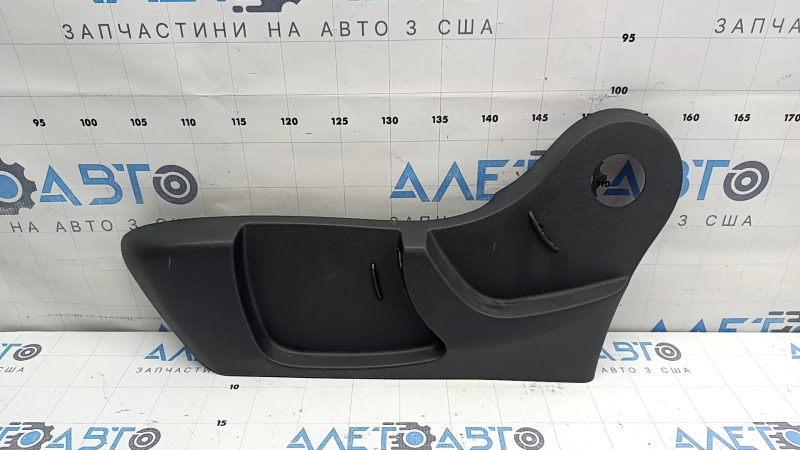 Left side driver's seat trim for Nissan Rogue Sport 20-22, black, manual, scratches, dry-cleanable, dents