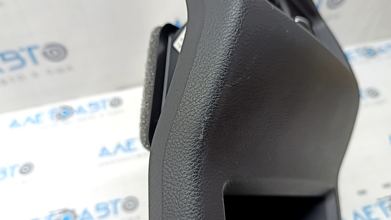 Rear center console trim for Ford Edge 15-24, black, with deflector, for cigarette lighter, with socket, scratches