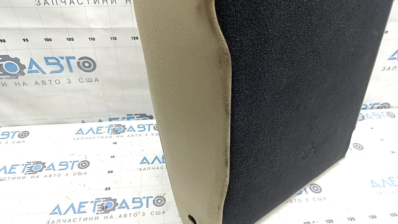 Left rear seat backrest for Audi A6 C7 12-18, beige leather, heated, dry-cleanable