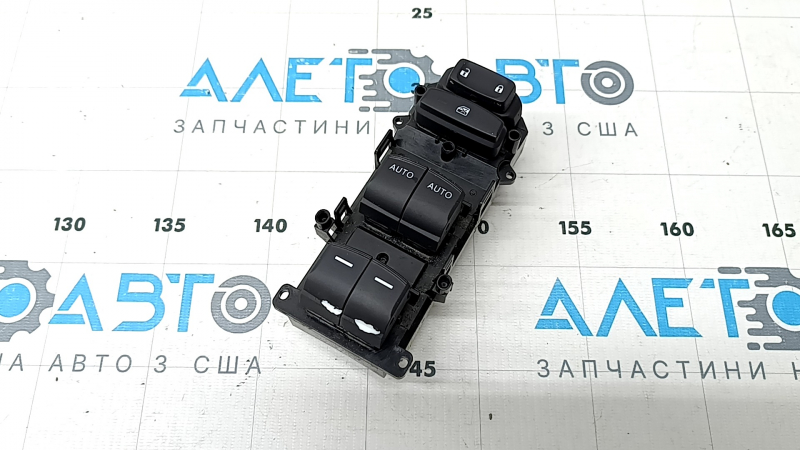 Front left window lift control for a Honda CRV 17-22 black, 2-speed, peeling coating