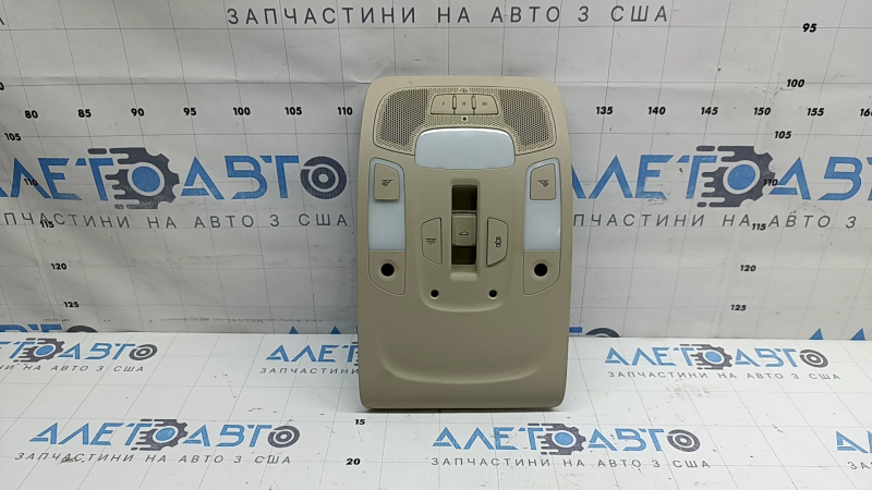Front headlight assembly for Audi A6 C7 12-18, under the sunroof, beige, scratches, needs cleaning