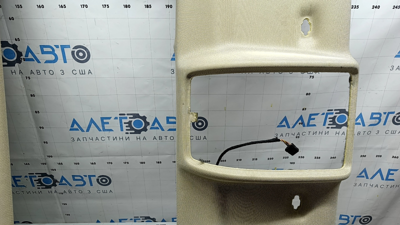 Audi A6 C7 12-18 headliner for sunroof, beige, dry-cleanable, creases, tears, scratches
