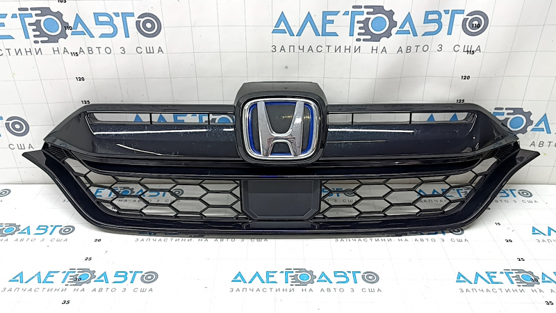 Honda CRV 20-22 hybrid radiator grille assembly with badge, radar-mounted, with molding trims